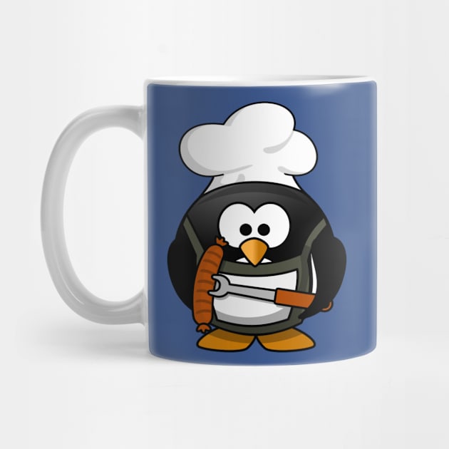 Penguin chef by Totallytees55